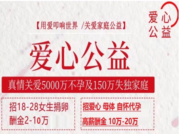 鄱阳捐卵助孕生子 爱心志愿者招募